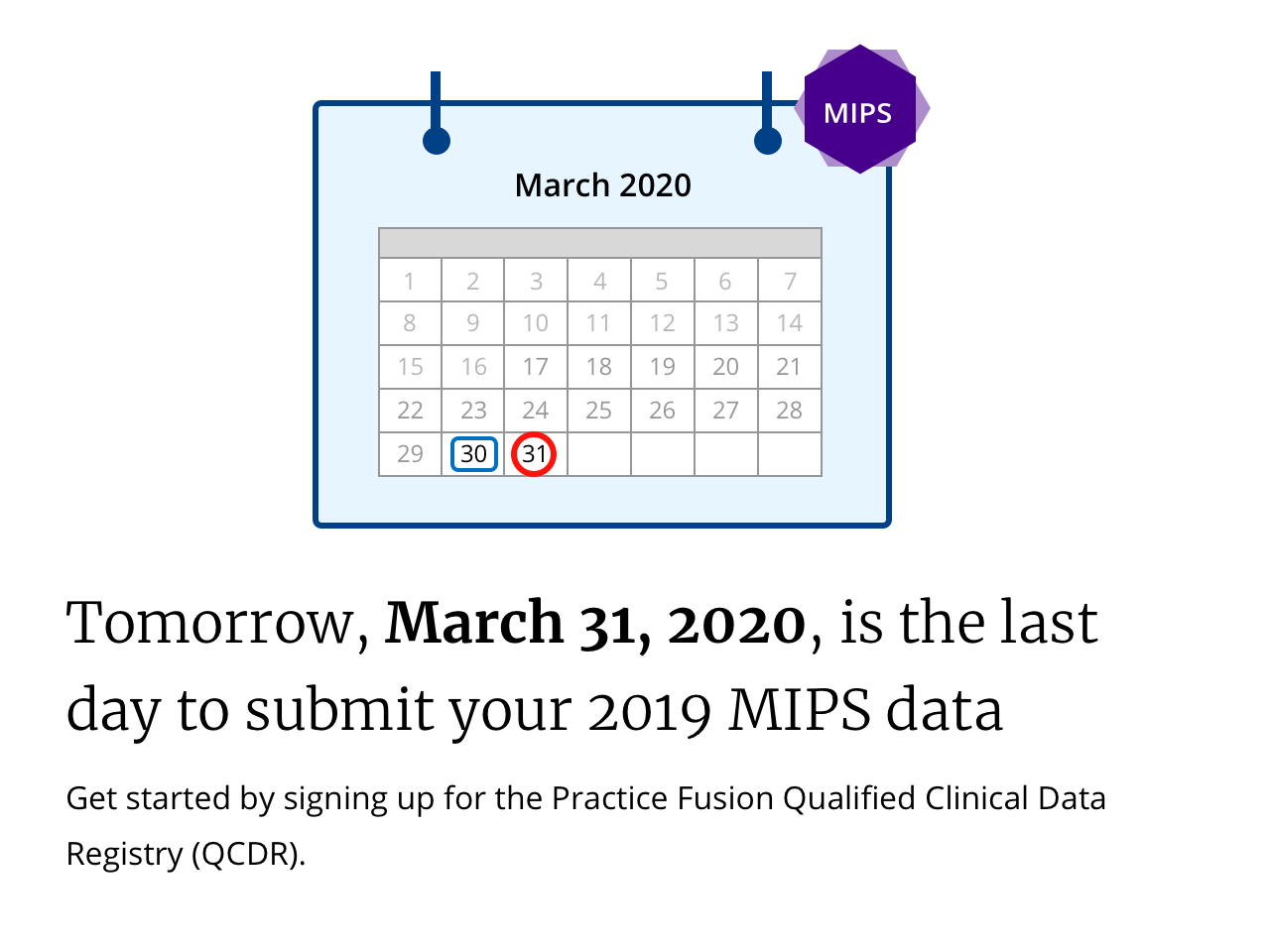 2019 MIPS Data Submission