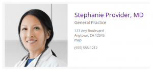Doctor Online Profile